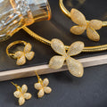 Overseas Droid Butterfly New Premium Rhinestone Flower Bead Collar Western Fashionable Banquet Party Rhinestone Accessory Women