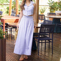 Summer Fashion Striped Fitted Skirt + Top 2-Piece Set