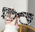 Western New Cat-Eye Fashionable Lightweight Plano Men Overseas Versatile Premium Women Sunglasses Simple Trendy Glasses