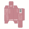 Cappuvini透明亚克力口红 哑光彩妆跨境学生党化妆品裸色系口红