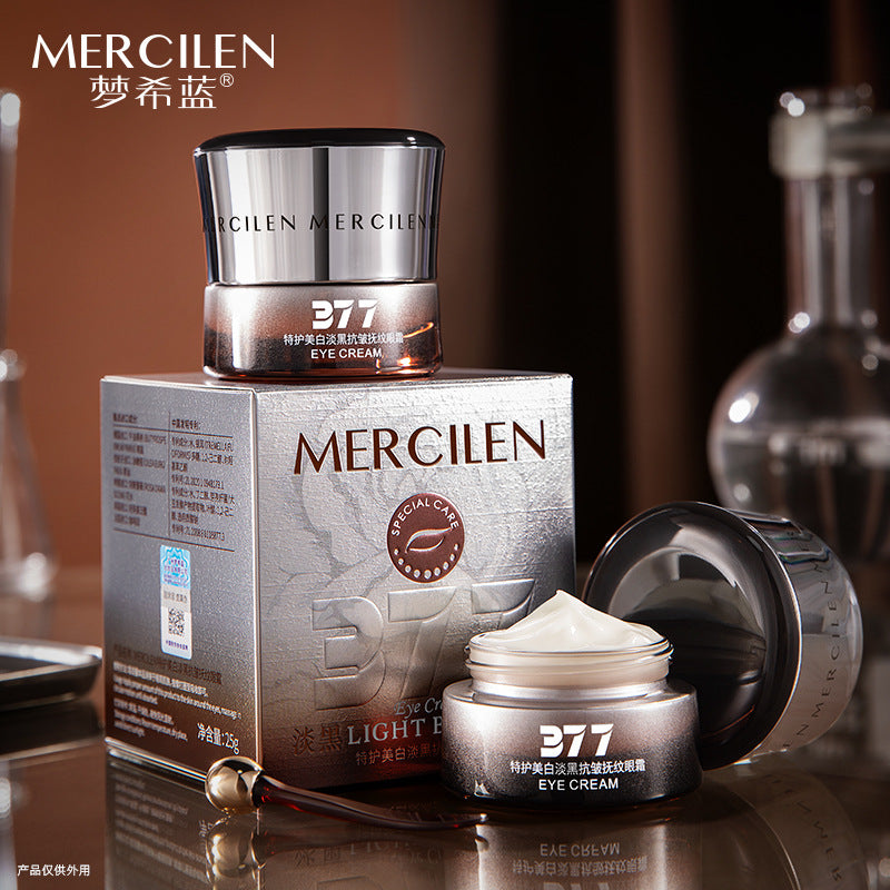Mengxilan 377 Eye Cream - Whitening & Anti-Wrinkle Care for Bright Eyes