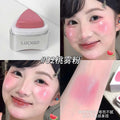 LUCKGO Triangle Blush - Silky Natural Blush for a Fresh No-Makeup Look