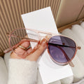 New Pair Bridge Anti-Blue-Light Reading Unisex HD Aviator Frame Older Adults Glasses Fashionable Photochromic Plano