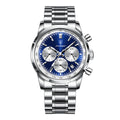 Swiss Brand New Steel Band Mens Watch Multifunction Quartz Watch Live Export Bestseller Drop Ship