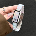 Fits Huawei Band 10 Band Summer New Ceramic-Look Resin Room Silicone 9 / 8nfc Iridescent Band Premium