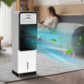 Amoi mobile small air conditioner household heater bathroom floor-standing heater electricity-saving heater hot air fan
