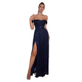 Women's Strapless Backless Sequin Premium Evening Gown Party