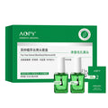 AOPY茶树去黑头套盒鼻贴膜黑头导出液毛孔收缩精华液去黑头三件套