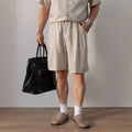 Nengmeng American Retro Lyocell Mid-Length Shorts