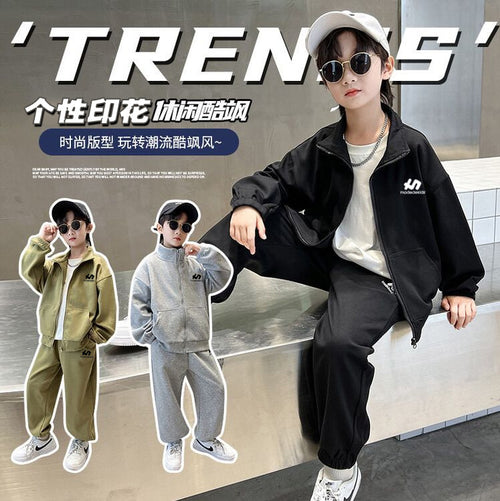 Boys' Long Sleeve Sports 2-Piece Set
