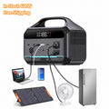 solar generator LiFePO4 220v 110v Battery Replaceable 300w