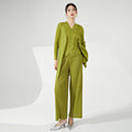 Office Fashion Pleated 3-Piece Set