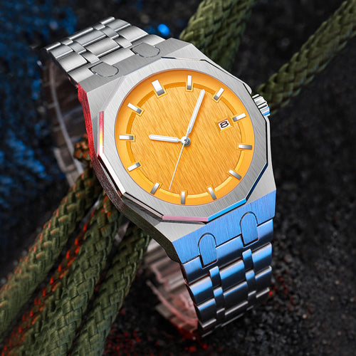 Item Time Mens Watch Western ins Trendy Minimalist No logo Watch Men Niche Premium Waterproof Watch Men