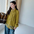 Girls' Lace Trim Shirt, Vest & Fringe Jeans - 3-Piece Korean Set