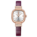 Swiss Brand Waterproof Ladies Watch Ultra Thin Fashionable Small Square Watch TikTok Kuaishou Live AliExpress Bestseller Custom