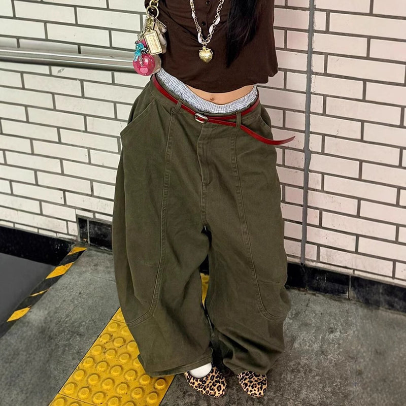 Trendy Retro Lightweight Loose Pants
