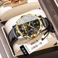 Swiss Brand Multifunction Mens Watch New Chronograph Time Student Men Watch Live Export Bestseller Drop Ship
