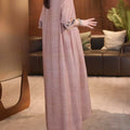 Plus Size Heavy Embroidery Loose Slimming Long Dress