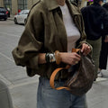 Women's Fall-Winter Lapel Collar Jacket 2026 | Trendy Jacket - Black