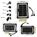 Outdoor 5V6V6W8W multifunctional and convenient mini solar photovoltaic charging panel