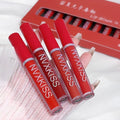 12-Piece Matte Lip Gloss Set - Long-Lasting, Smudge-Proof & Non-Stain