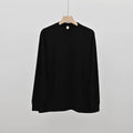 Nengmeng Solid Crew Neck Long Sleeve Tee