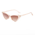 Overseas Triangle Cat-Eye Women ins Influencer Western Street Snap Glasses Trendy Retro Small-Frame Fashionable Sunglasses