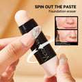 Long-Wear Natural Foundation Stick - Matte, Waterproof & Skin-Loving
