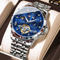 POEDAGAR Brand Waterproof Men Mechanical Watch Fashionable Casual Trendy Mens Watch Live Export Bestseller Watch