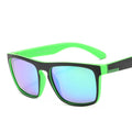 New Men Polarized Sunglasses Iridescent Lens Sports Style Sunglasses Elastic Paint PC Frame Glasses D731