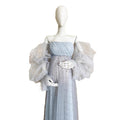 Pearl Applique Maternity Gown - 3D Floral Bridal Robe for Photography Women