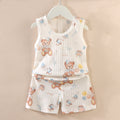 Women's Korean Sleeveless Lightweight Tank Top + Shorts Set 2026 - Teal