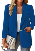 Women's Casual Fashion Lapel Collar Fitted Blazer 2026 - Black