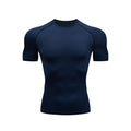 european size tight-fitting long-sleeved men's sports running sports training basketball bottoming t