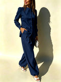 Casual Fashion High Waist Pants + Top Set