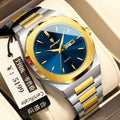 Swiss Brand Luxury New Mens Watch Waterproof Glow Quartz Watch Live Export Bestseller Drop Ship