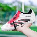 high top breathable outdoor men's football shoes professional adult shoes ag long nails women's brok