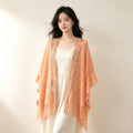 Women's Ethnic Shawl + Cape 2026 - Red