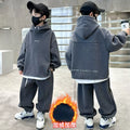 Boys' Sports Hoodie Set - 2-Piece