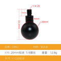 Photographic equipment bracket camera accessories weird magic arm 1315172025mm universal double ball head 1/4 screw