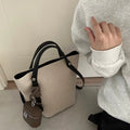 大容量水桶包包女式2026爆款轻奢小众高颜值高单肩手提斜挎包夏季