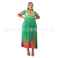 Office Elegant Printed Pleated Skirt 2-Piece Set