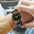Export Live Mens Watch New Formal Mens Watch Casual Geneva Quartz Watch Belt Watch