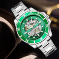 Drop Ship Item Time Watch Men Mechanical Self-Winding Submariner Style Mechanical Formal Watch Men Niche Premium Waterproof