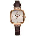 Kuaishou Small Square Watch ins Niche Design Light Luxury Simple Elegant Summer Belt Small Square Candy Ladies Watch Quartz