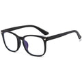 Retro Plano 9207 Women Blue-Light Glasses Square Frame Stud Frame Electric Brain Glasses Factory Wholesale