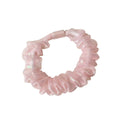 Fine Sparkle Pearl Printed Mesh Hair Tie Flat Clasp diy Hair String Layered Mesh High-Stretch Force Tie Ponytail Hair String Girl Elastic Band