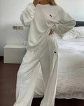 Fall Sporty Casual Loose Hoodie + Pants 2-Piece Set