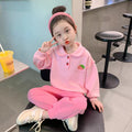 Girls' Long Sleeve Hoodie 2-Piece Set