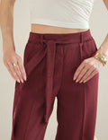 Fashion Belt Pants